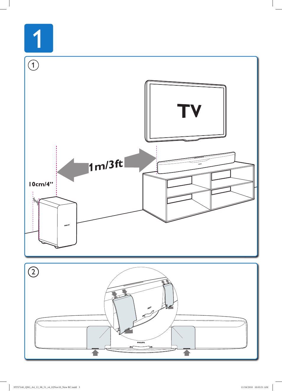 Philips Barre de son User Manual | Page 5 / 26