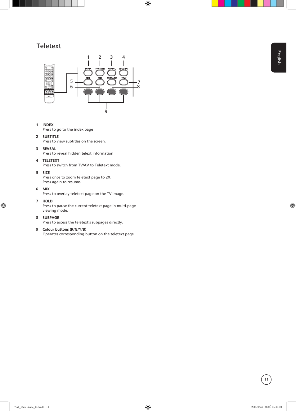 Teletext | Acer AT3202 User Manual | Page 11 / 35