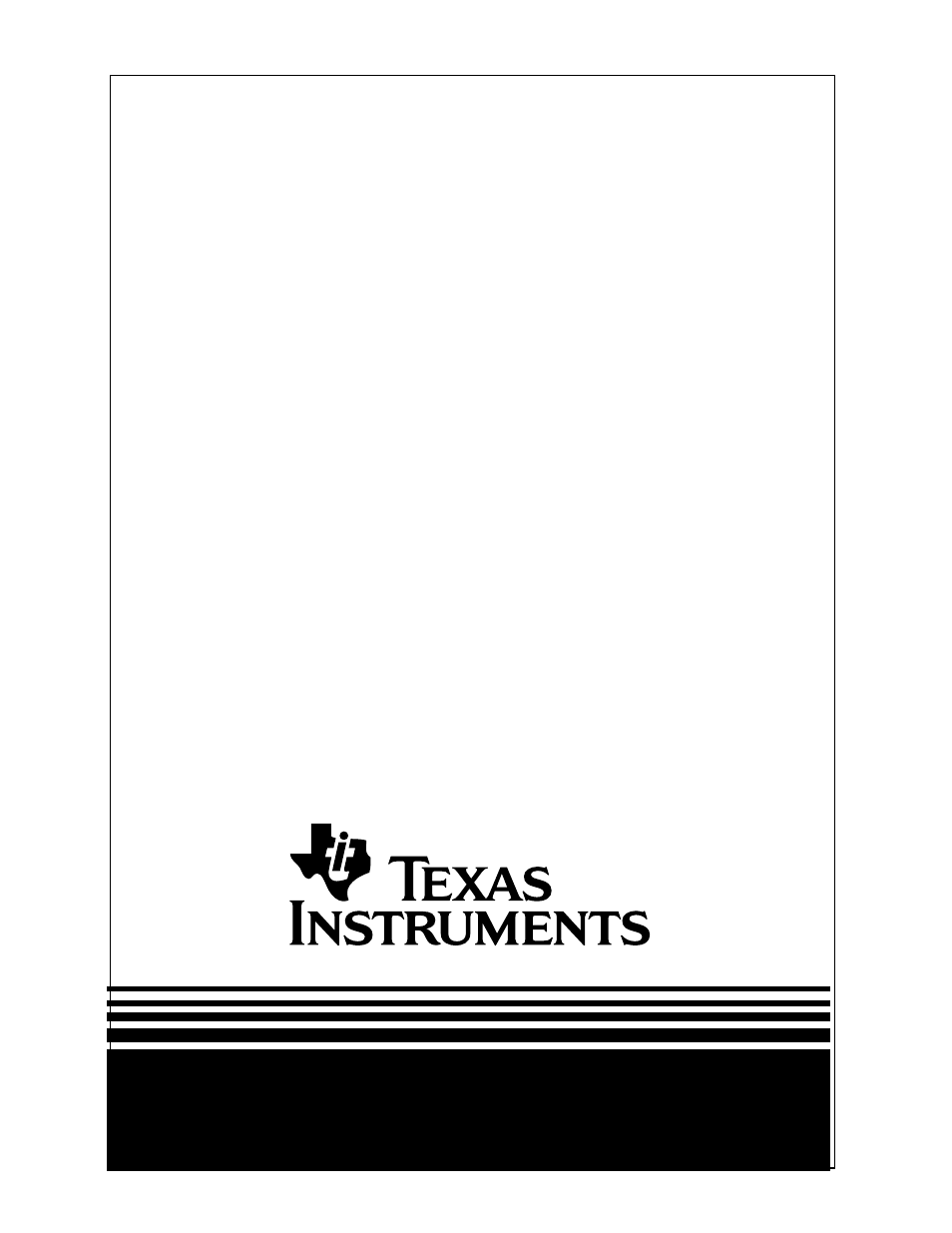 Texas Instruments 4000M User Manual | 295 pages