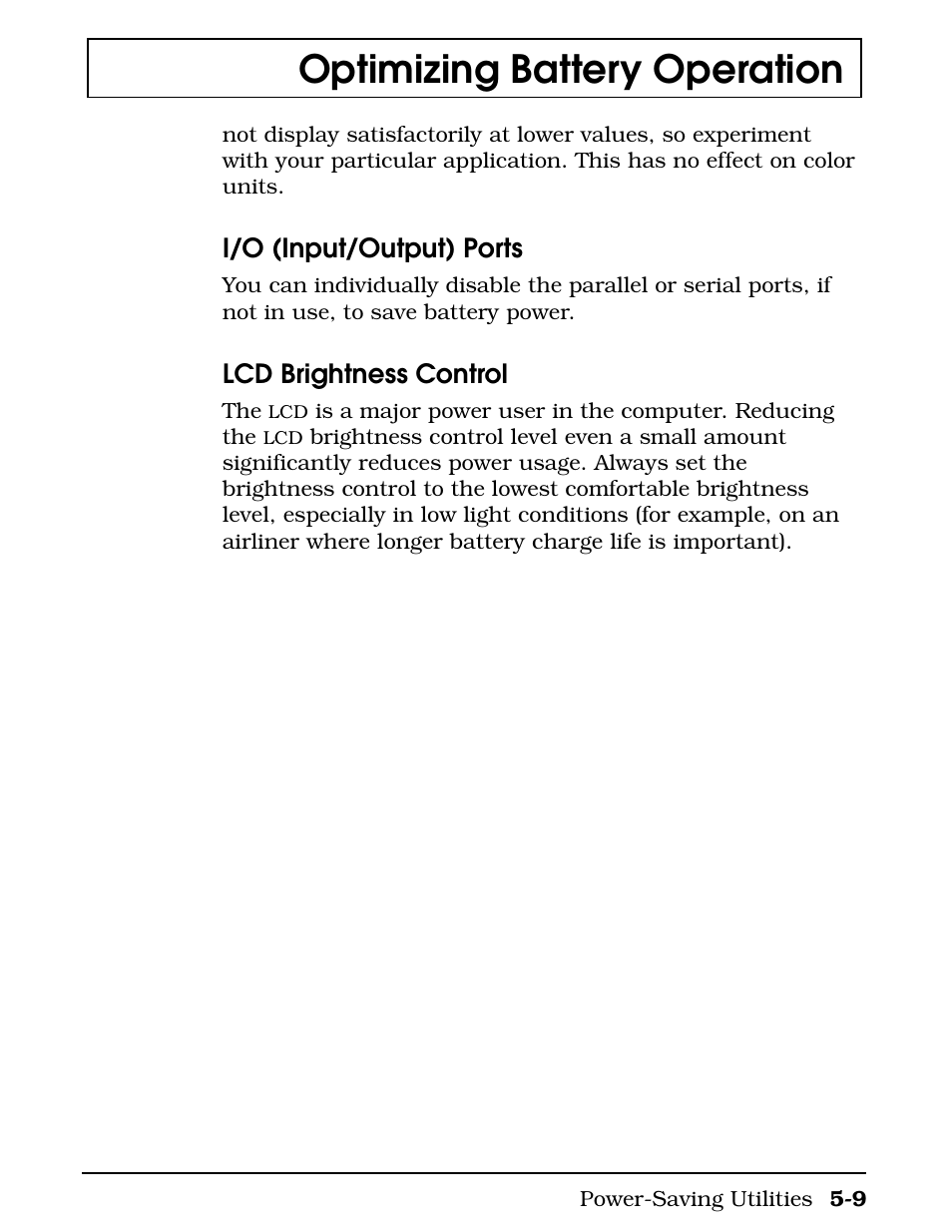 Optimizing battery operation | Texas Instruments 4000M User Manual | Page 102 / 295