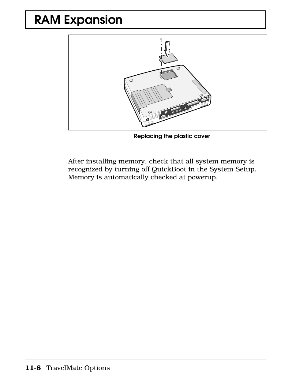 Ram expansion | Texas Instruments 4000M User Manual | Page 194 / 295