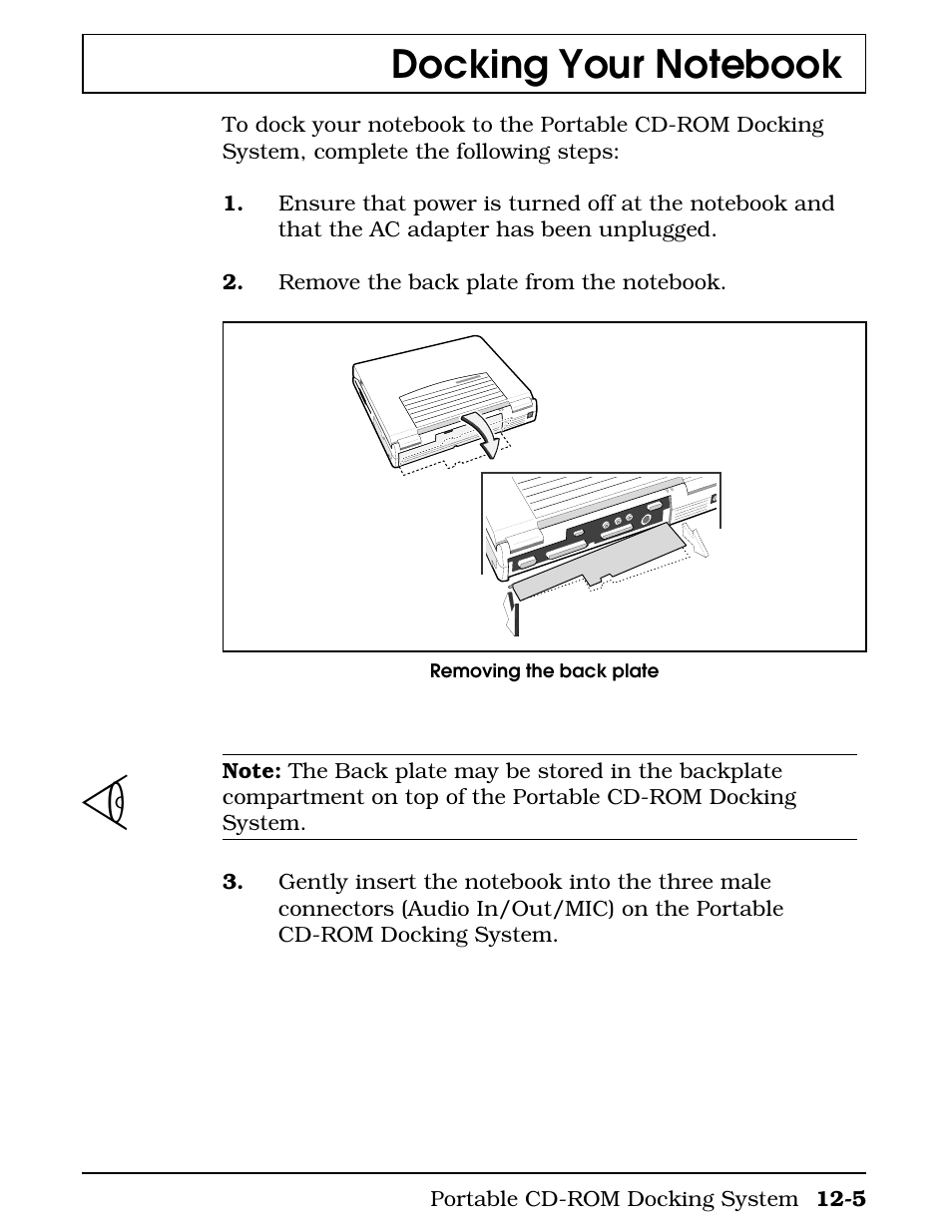 Docking your notebook | Texas Instruments 4000M User Manual | Page 206 / 295
