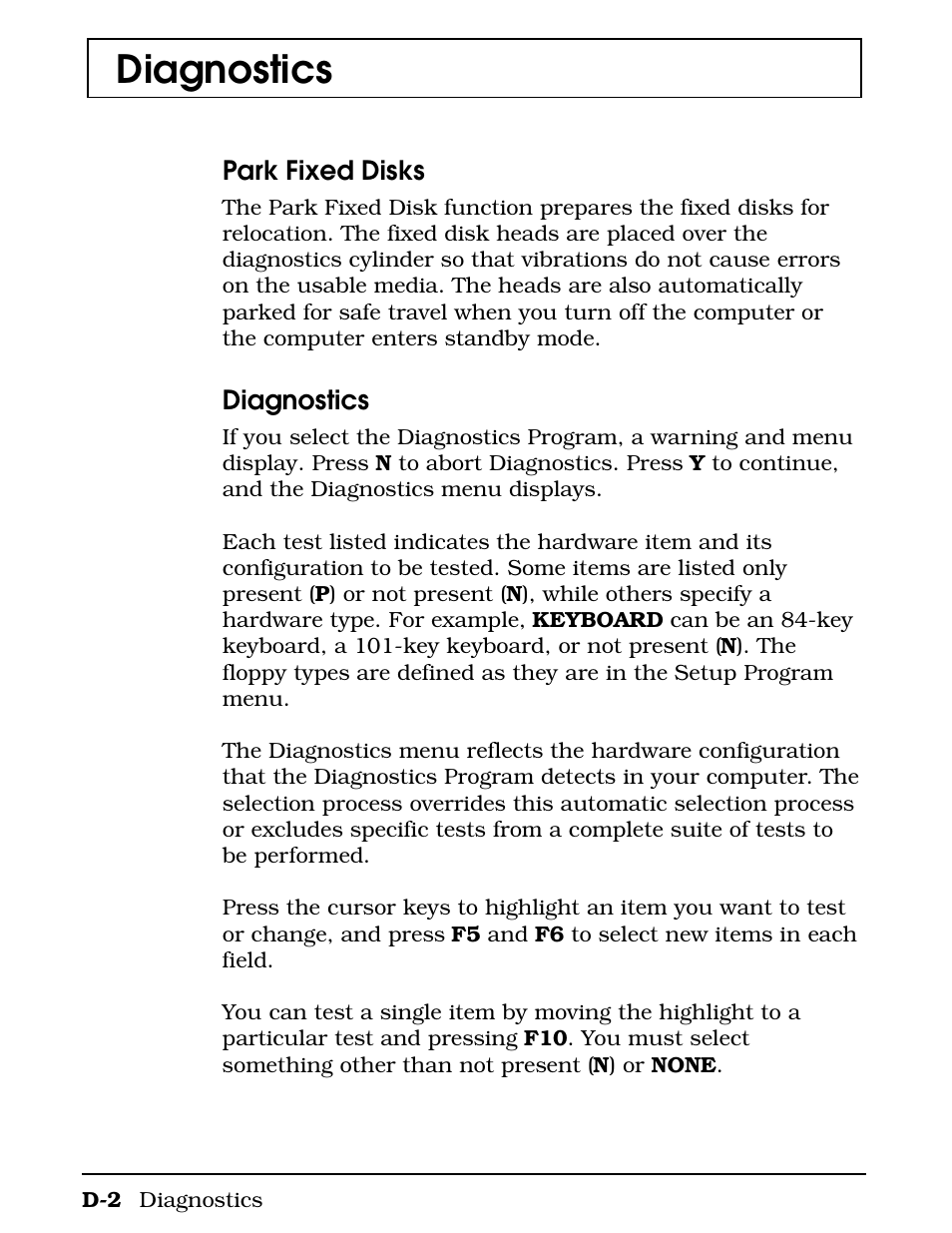 Diagnostics | Texas Instruments 4000M User Manual | Page 240 / 295