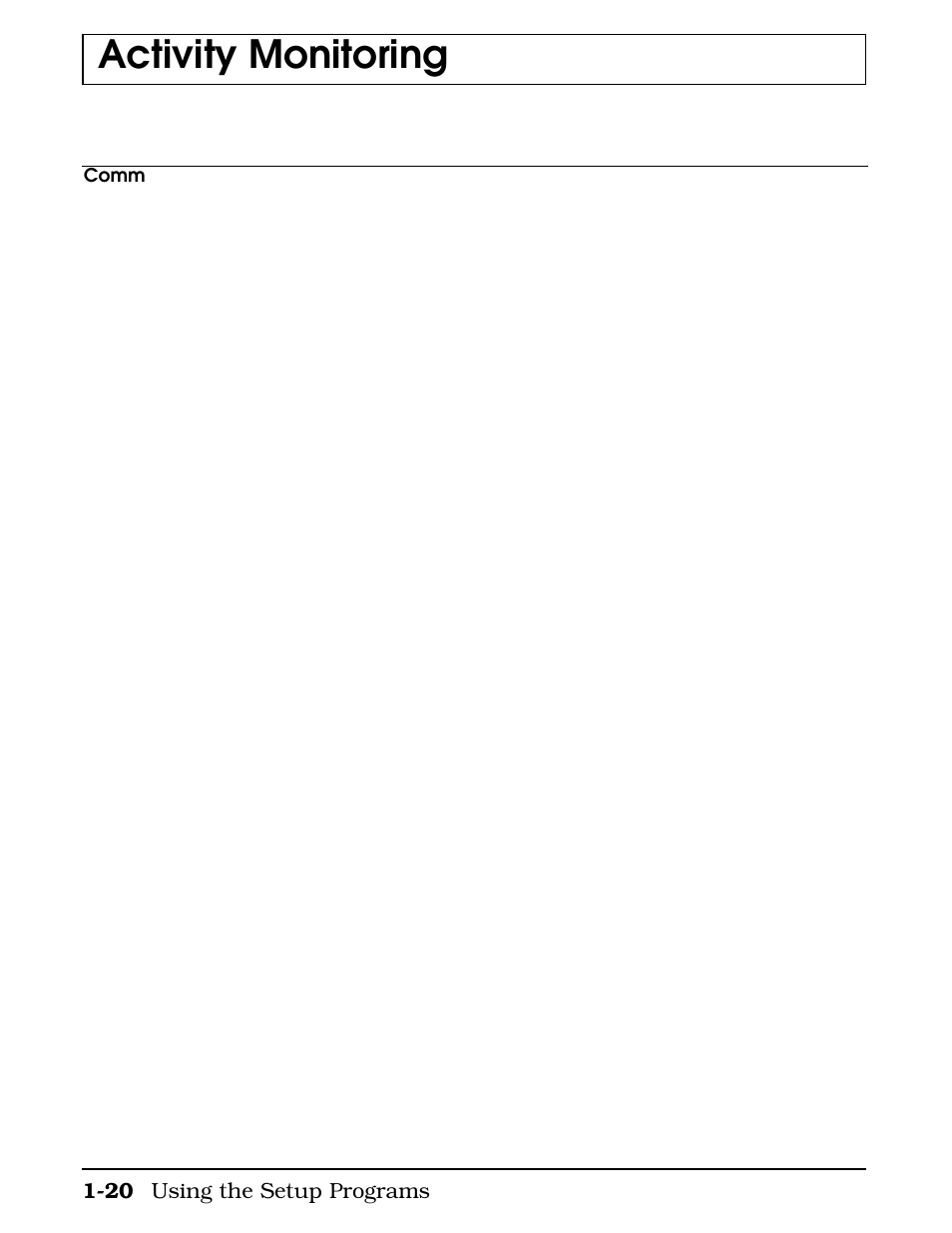 Activity monitoring | Texas Instruments 4000M User Manual | Page 28 / 295