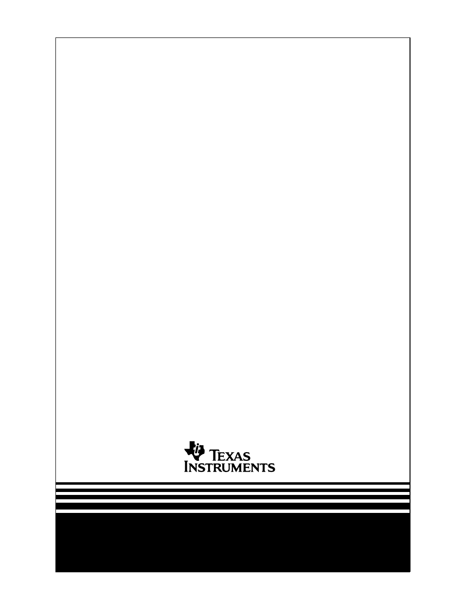 Texas Instruments 4000M User Manual | Page 295 / 295
