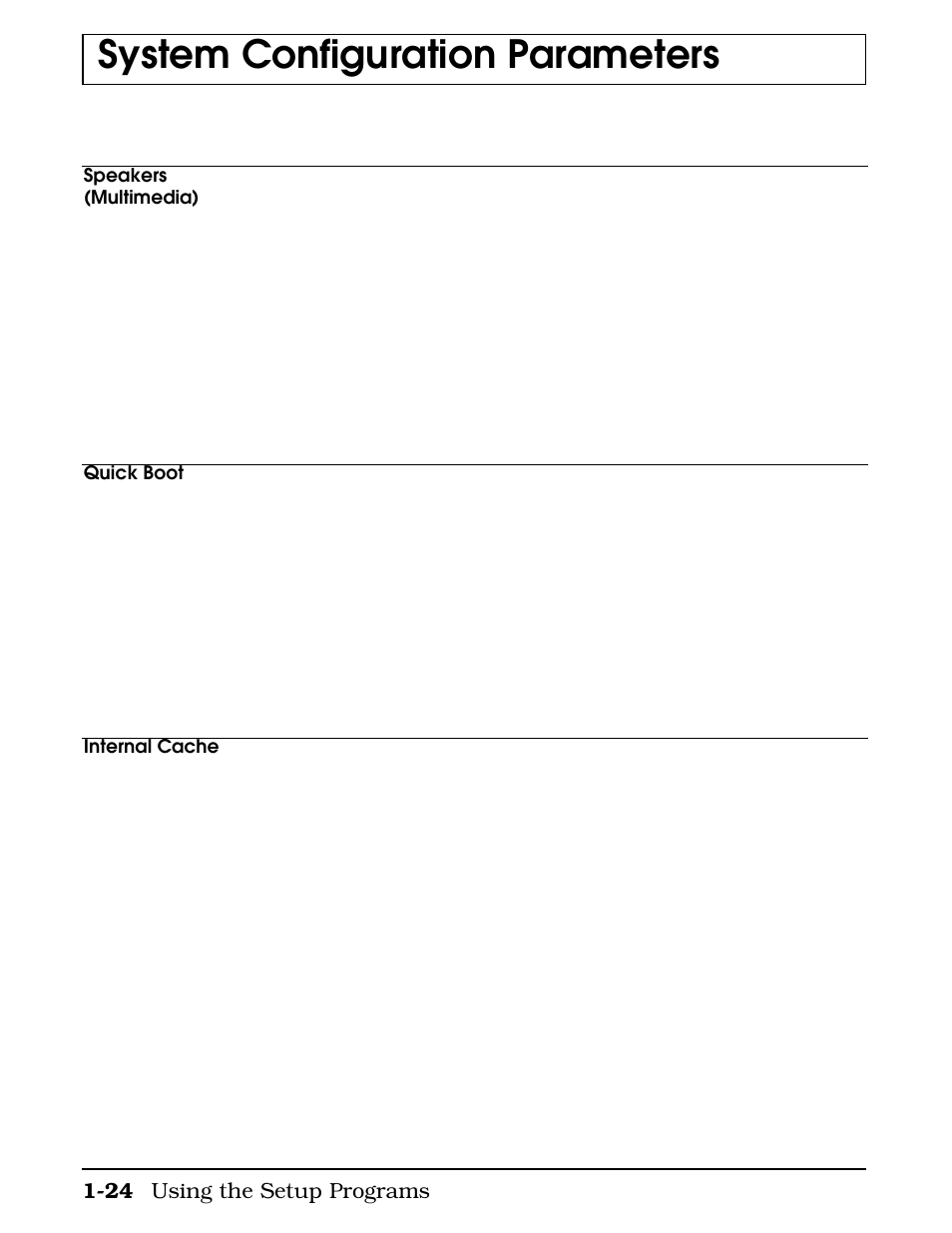 System configuration parameters | Texas Instruments 4000M User Manual | Page 32 / 295