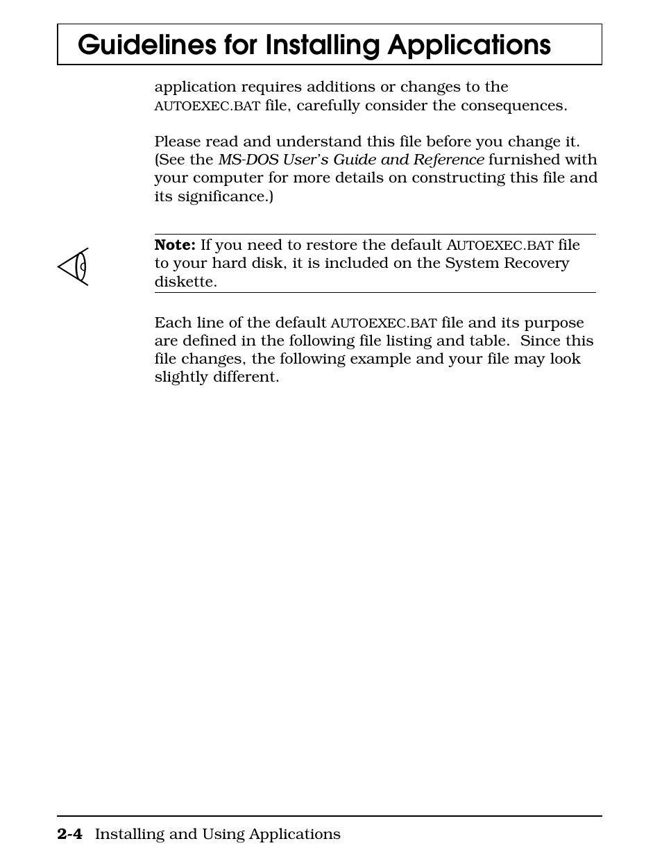Guidelines for installing applications | Texas Instruments 4000M User Manual | Page 36 / 295