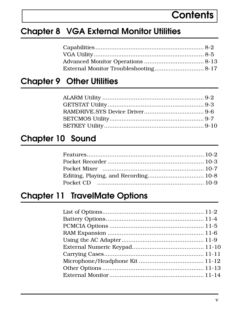 Texas Instruments 4000M User Manual | Page 4 / 295