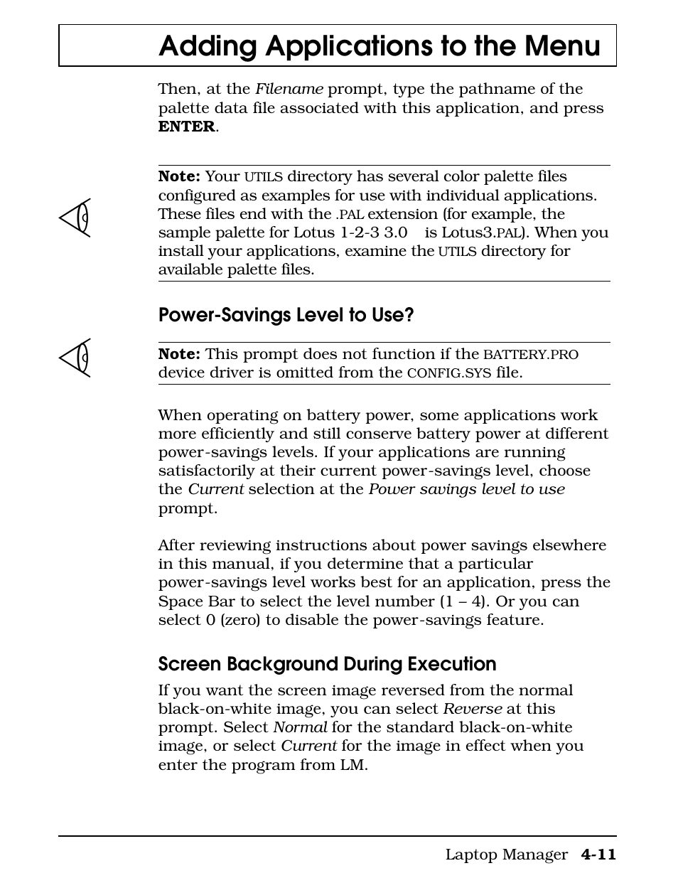 Adding applications to the menu | Texas Instruments 4000M User Manual | Page 88 / 295