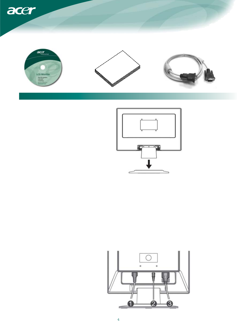 Acer AL1713m User Manual | Page 5 / 11