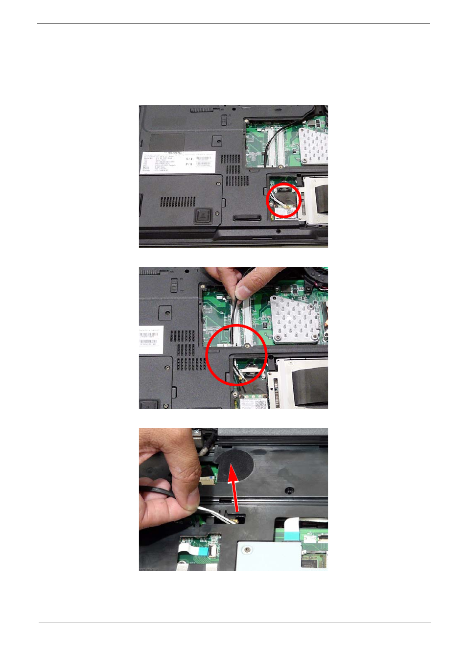 Removing the antenna | Acer 7230 User Manual | Page 77 / 186