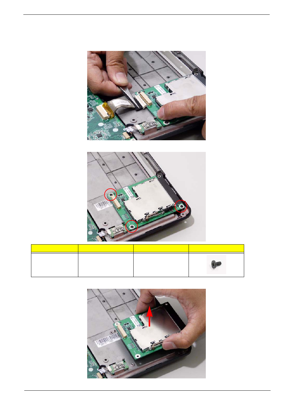 Removing the expresscard module | Acer 7230 User Manual | Page 93 / 186