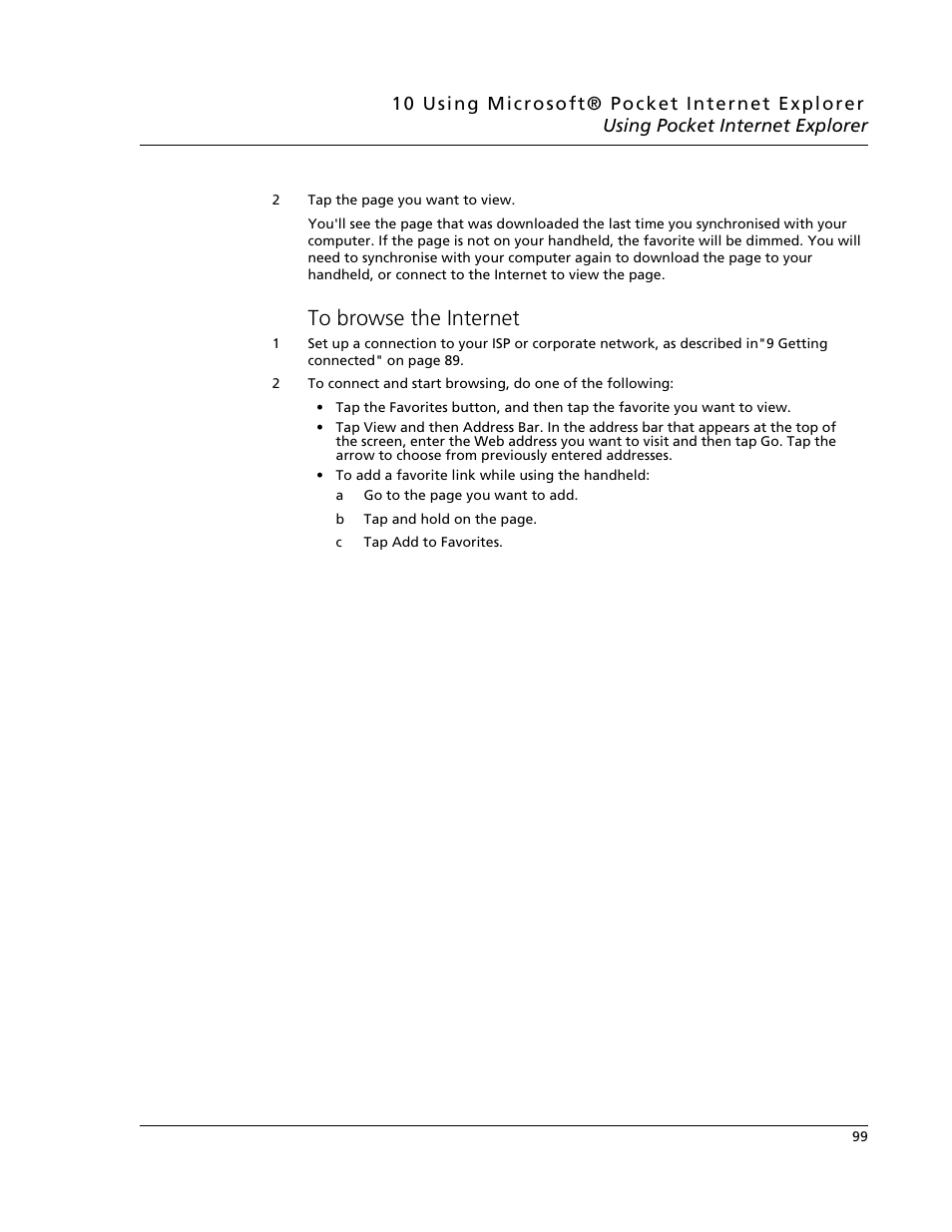 To browse the internet | Acer N10 User Manual | Page 111 / 120