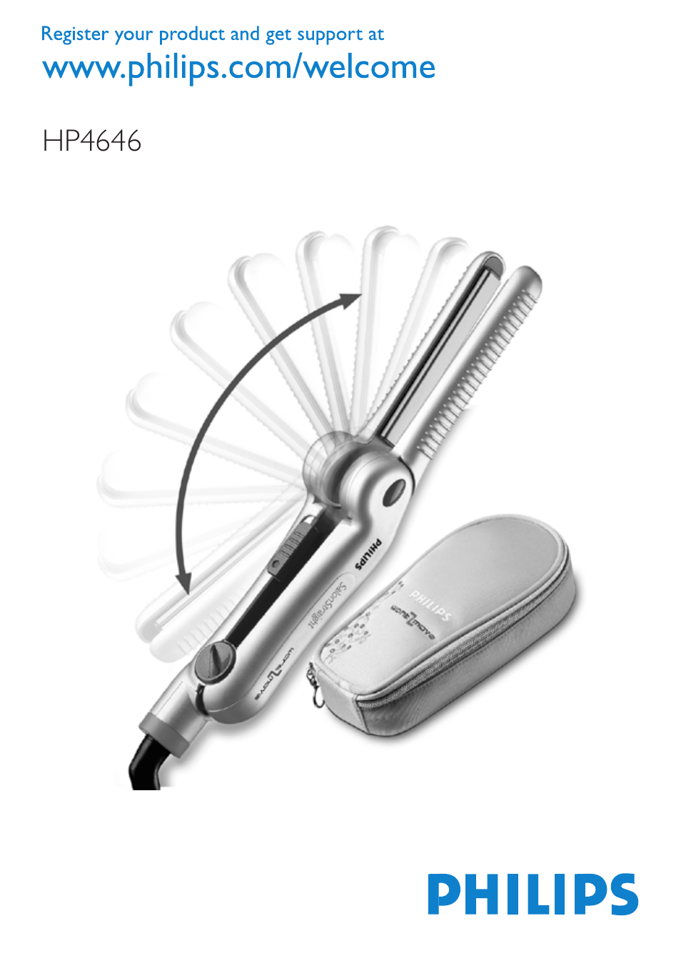 Philips SalonStraight Want2Move Lisseur User Manual | 92 pages