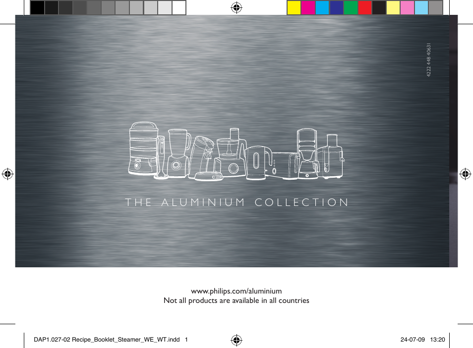 Philips Aluminium Collection Cuiseur Vapeur User Manual | 52 pages