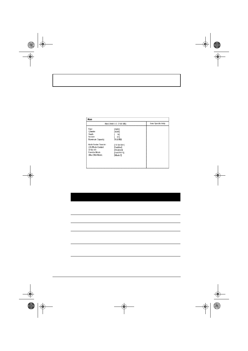 Setup utility | Acer 310 User Manual | Page 104 / 130