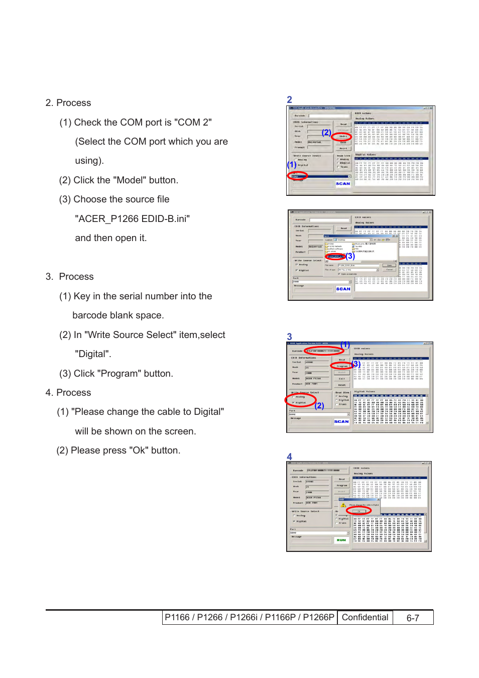 Acer P1166 User Manual | Page 97 / 126