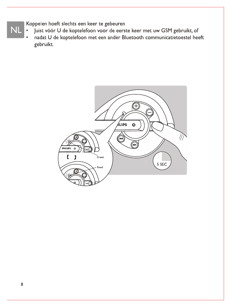 Philips Casque stéréo Bluetooth User Manual | Page 67 / 117