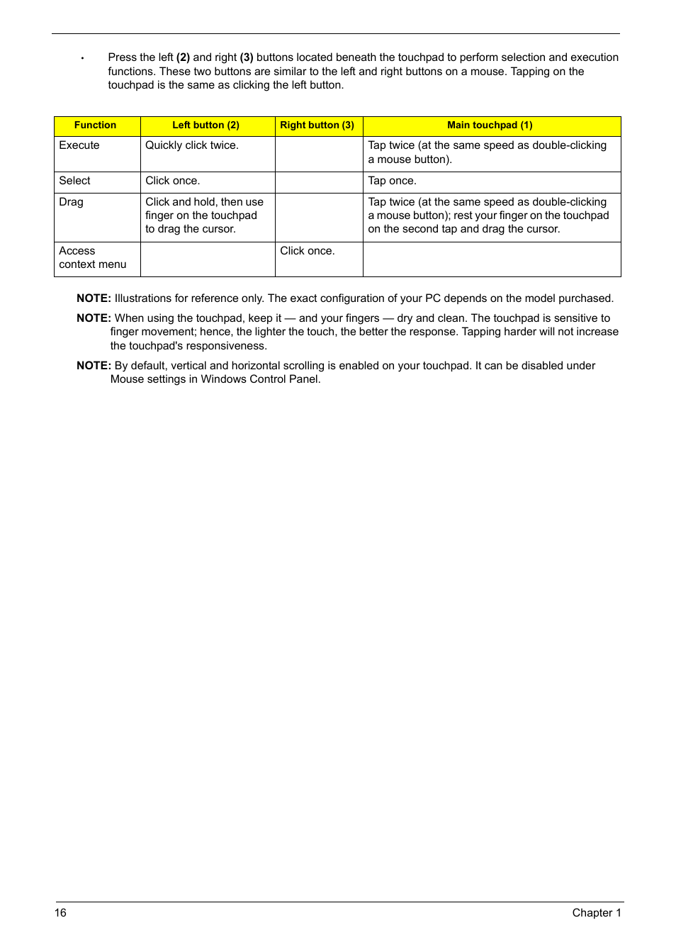 Acer 5330 User Manual | Page 22 / 152