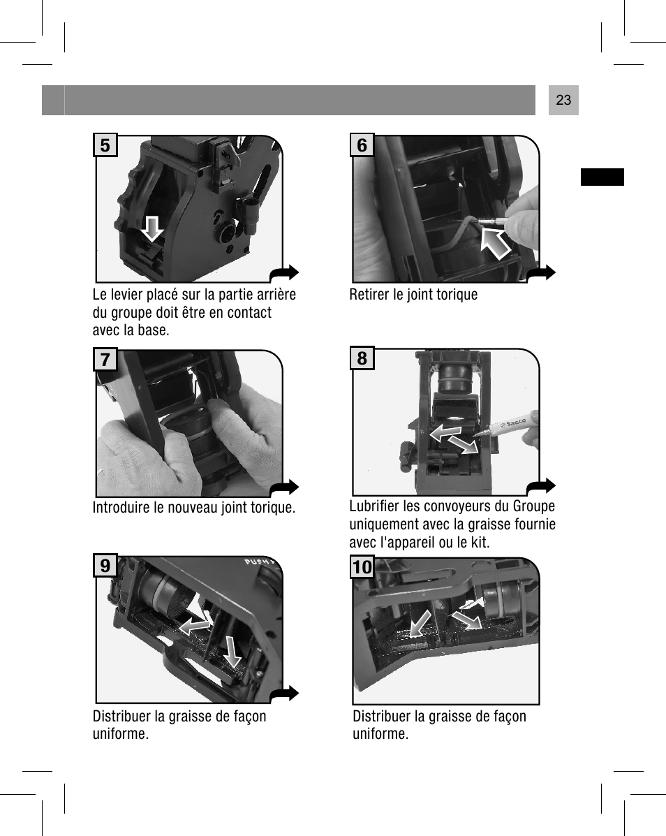 Philips Saeco Kit service User Manual | Page 24 / 52