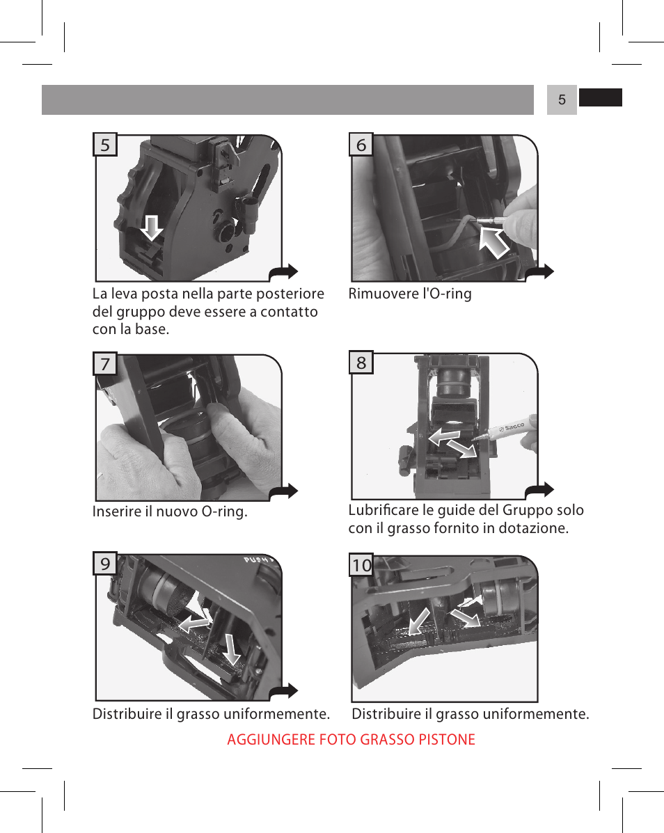 Philips Saeco Kit service User Manual | Page 6 / 52