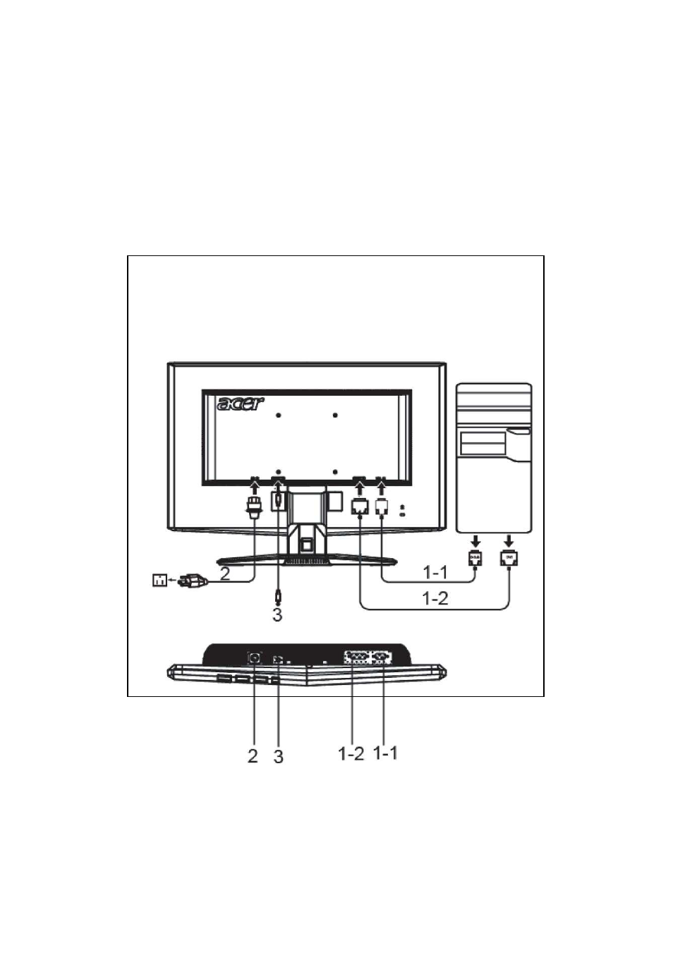 Acer X233HZ User Manual | Page 19 / 51