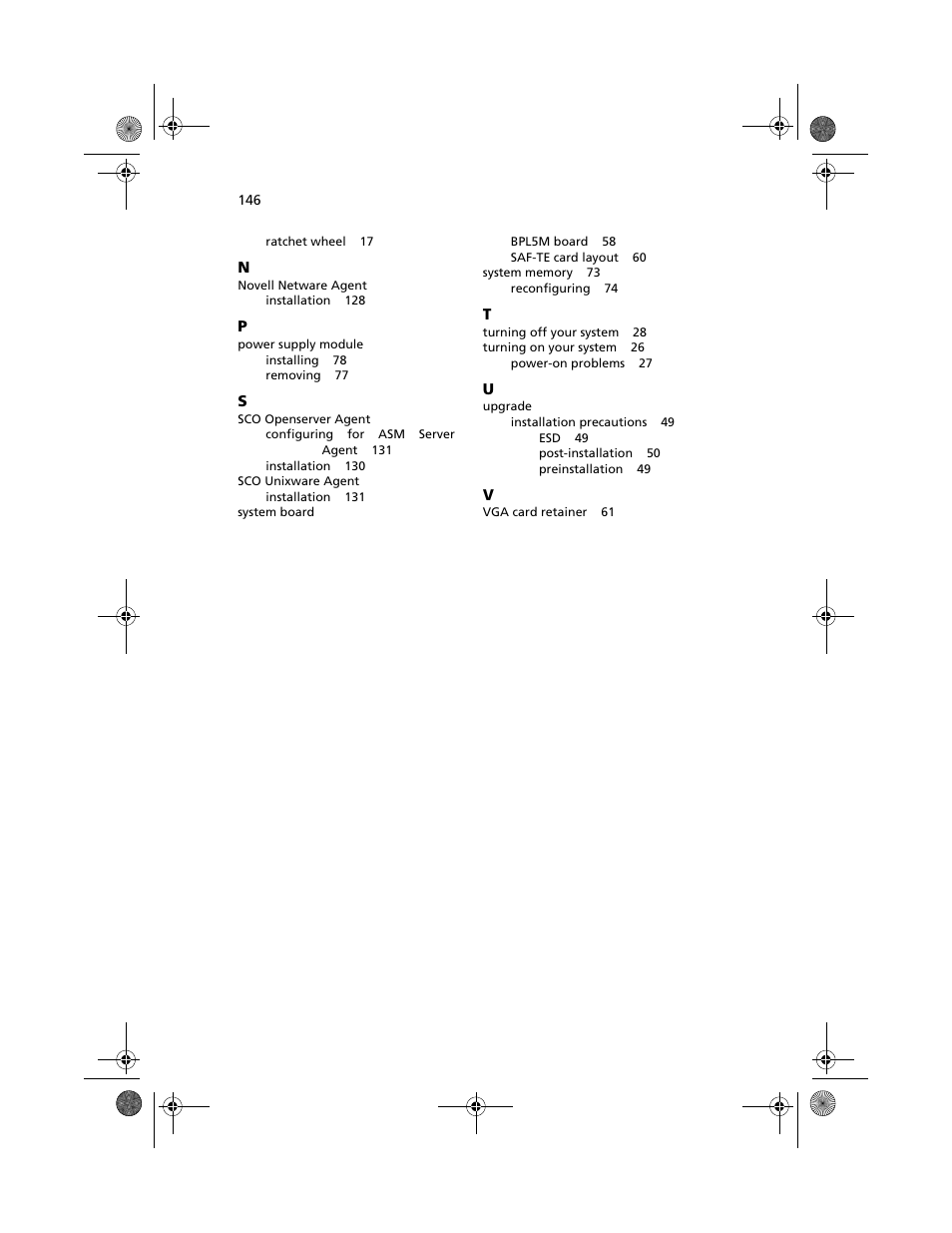 Acer Altos G610 User Manual | Page 156 / 156