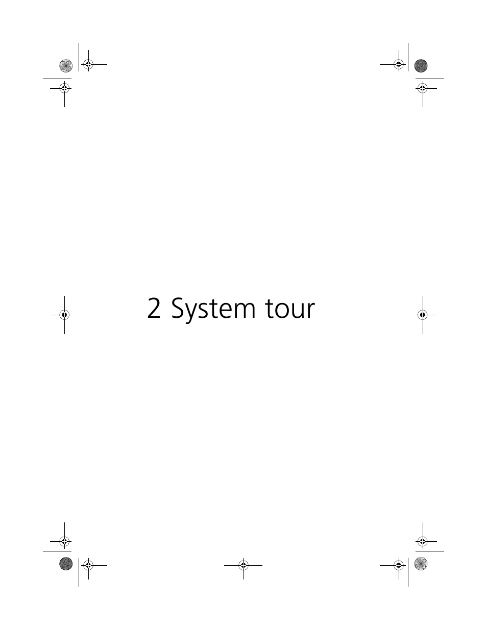 2 system tour | Acer Altos G610 User Manual | Page 19 / 156