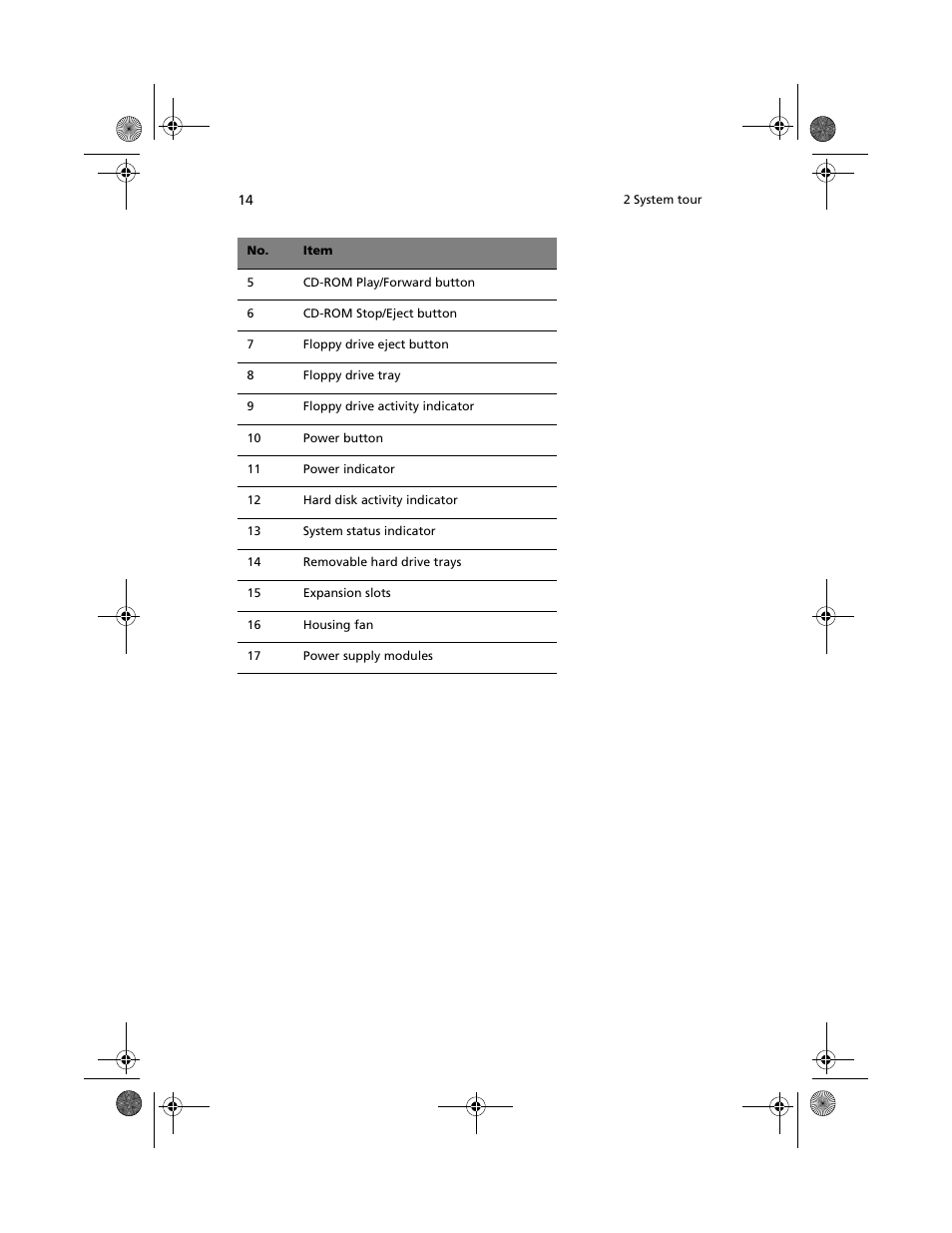 Acer Altos G610 User Manual | Page 24 / 156