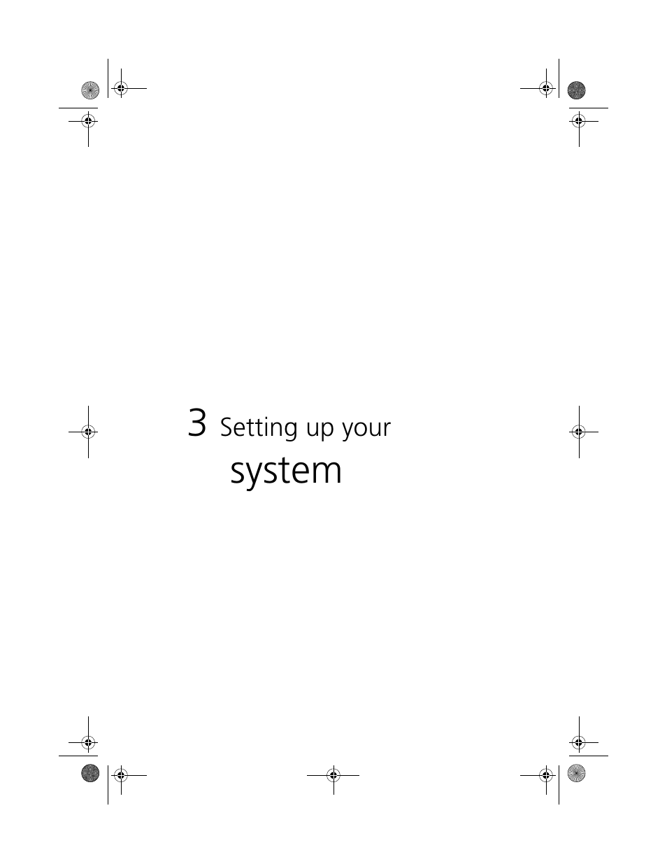 3 setting up your system, System | Acer Altos R500 User Manual | Page 31 / 142