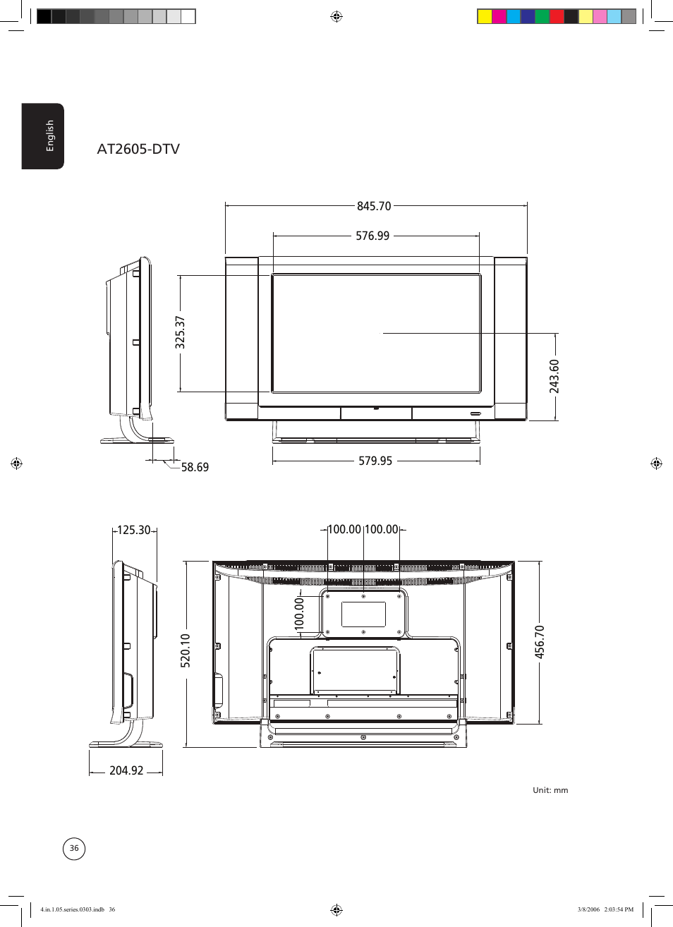 At2605-dtv | Acer AT3705-MGW User Manual | Page 36 / 41