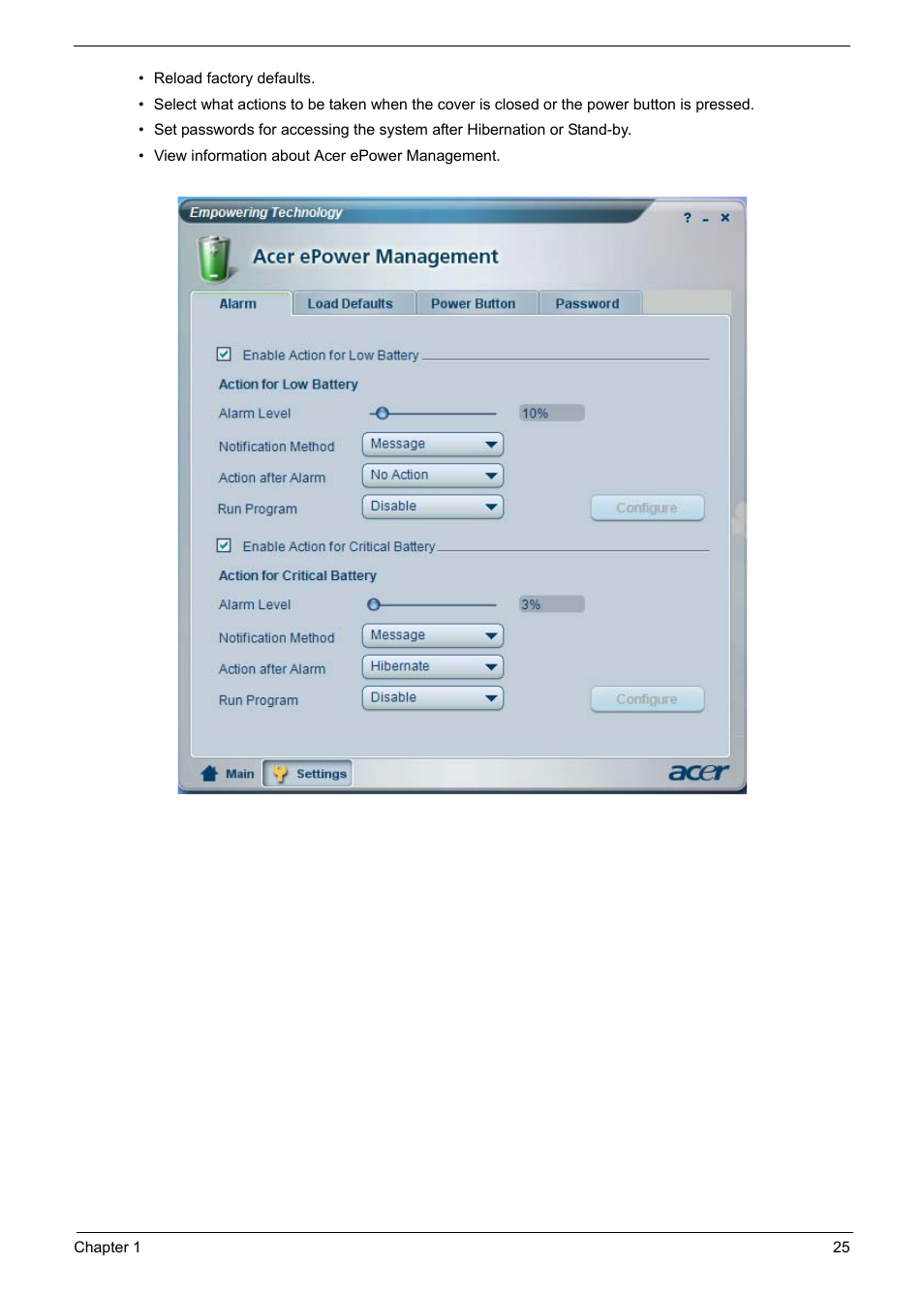 Acer 5210 User Manual | Page 34 / 113