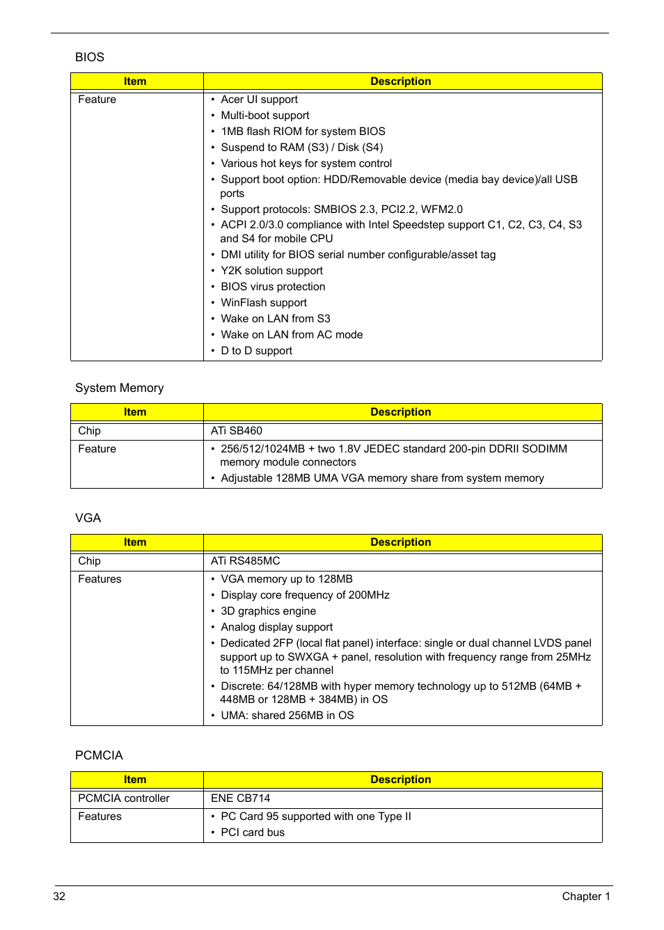 Acer 5210 User Manual | Page 41 / 113