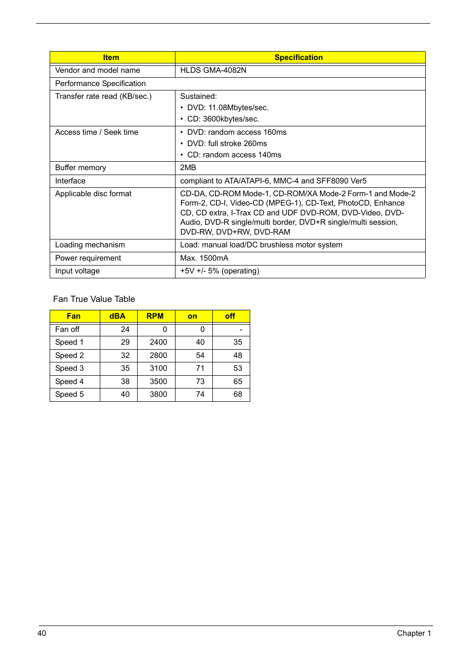 Acer 5210 User Manual | Page 49 / 113