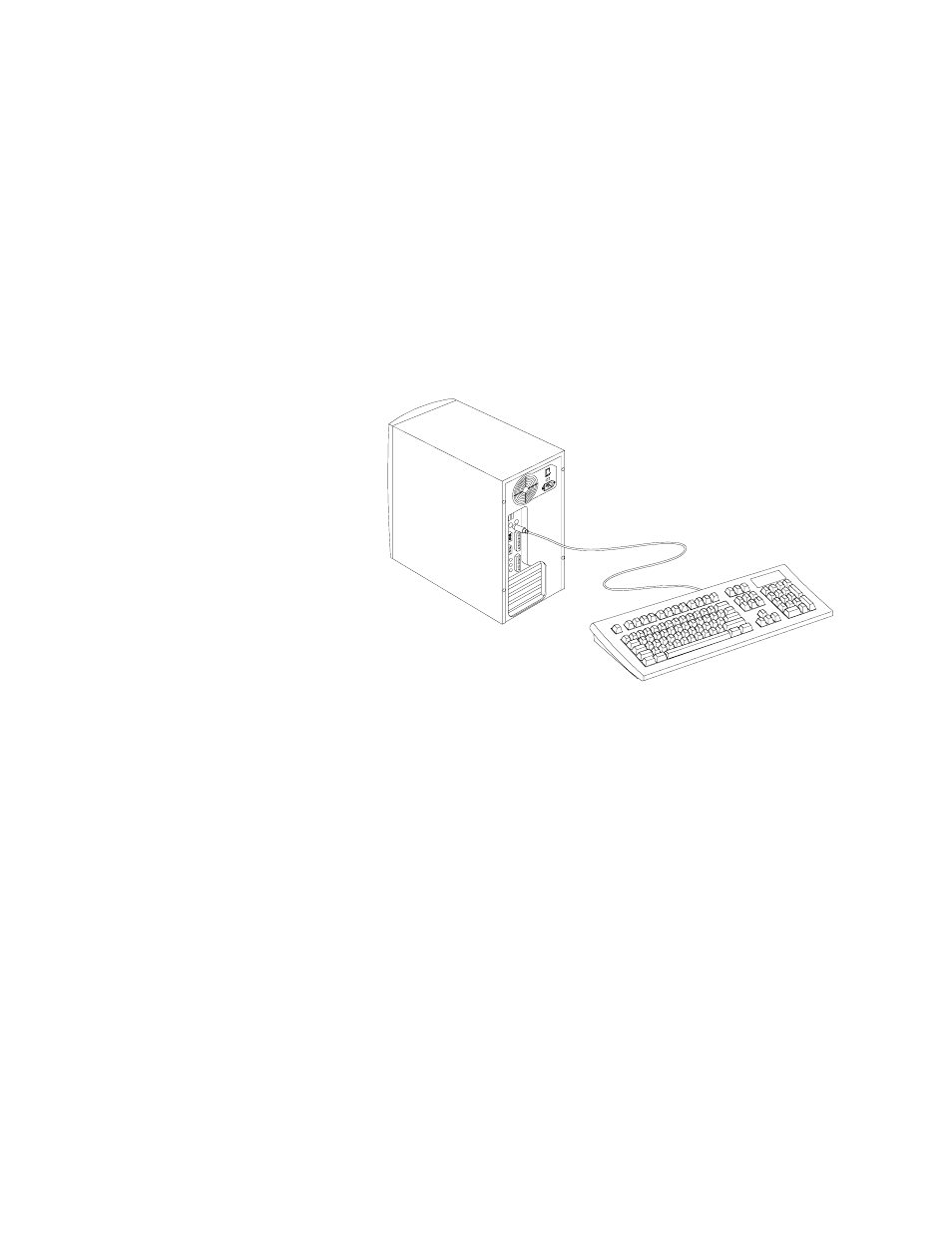 3 connecting system components -4, 1 connecting the keyboard -4, 3 connecting the keyboard -4 | 3 connecting system components | Acer 6000 User Manual | Page 21 / 103