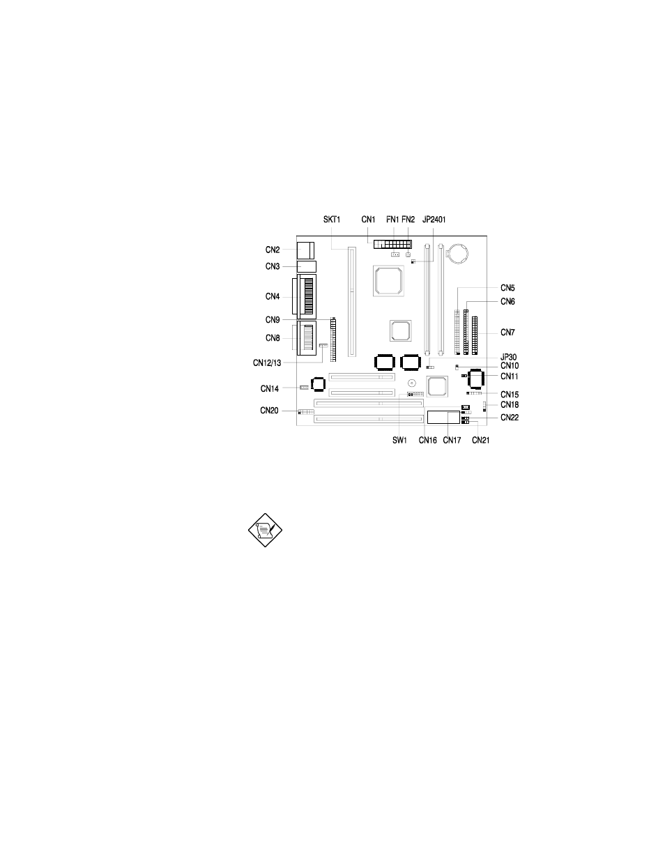 3 jumpers and connectors -5, 1 jumper and connector locations -5, 2 jumper and connector locations -5 | 3 jumpers and connectors | Acer 6000 User Manual | Page 39 / 103