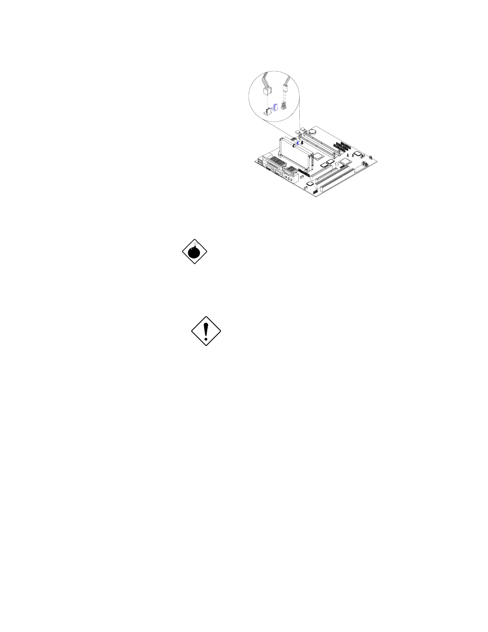 3 installing the celeron cpu -17, 17 connecting the fan/heatsink cables -17, 3 installing the celeron cpu | Acer 6000 User Manual | Page 95 / 103