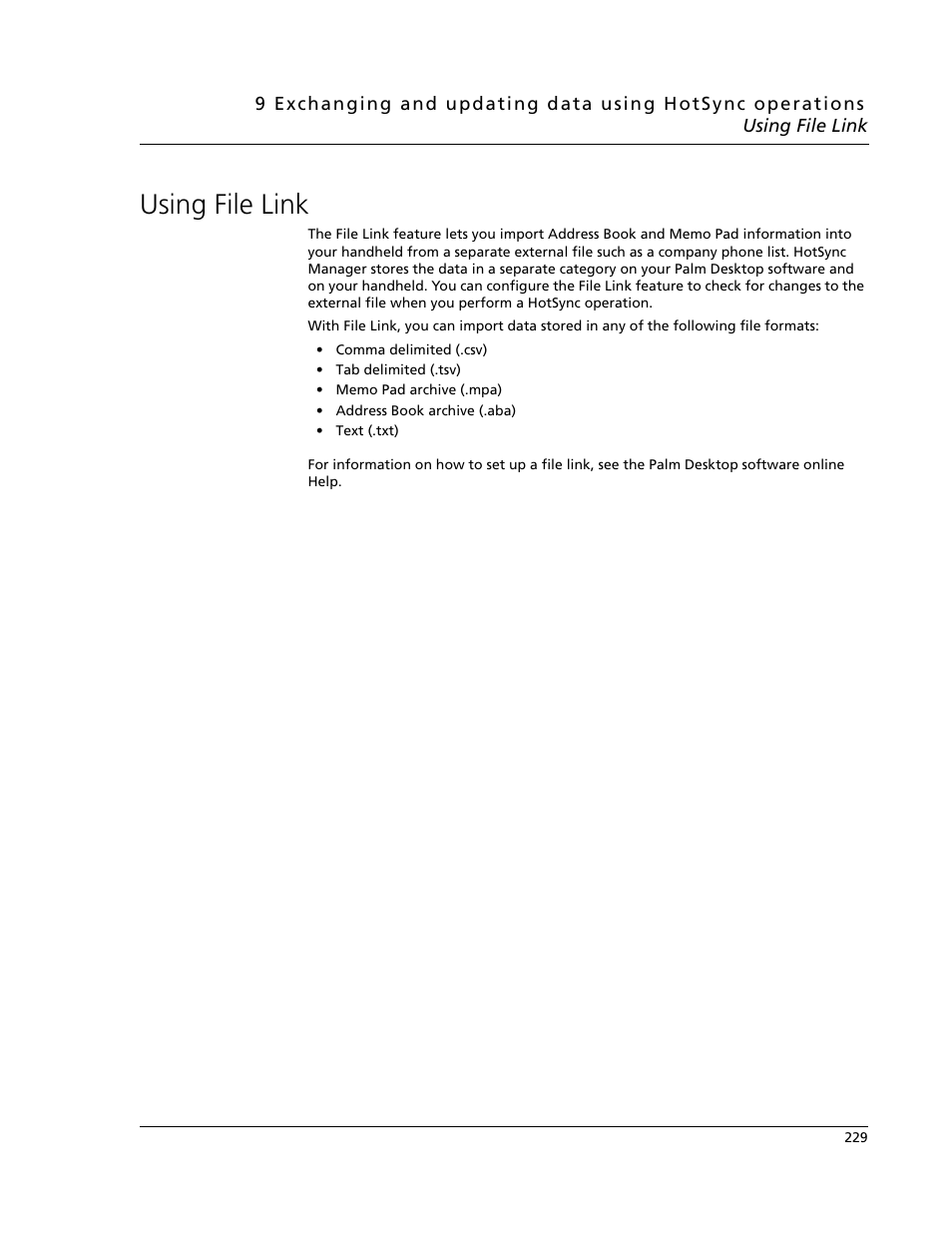 Using file link | Acer s60 User Manual | Page 241 / 296