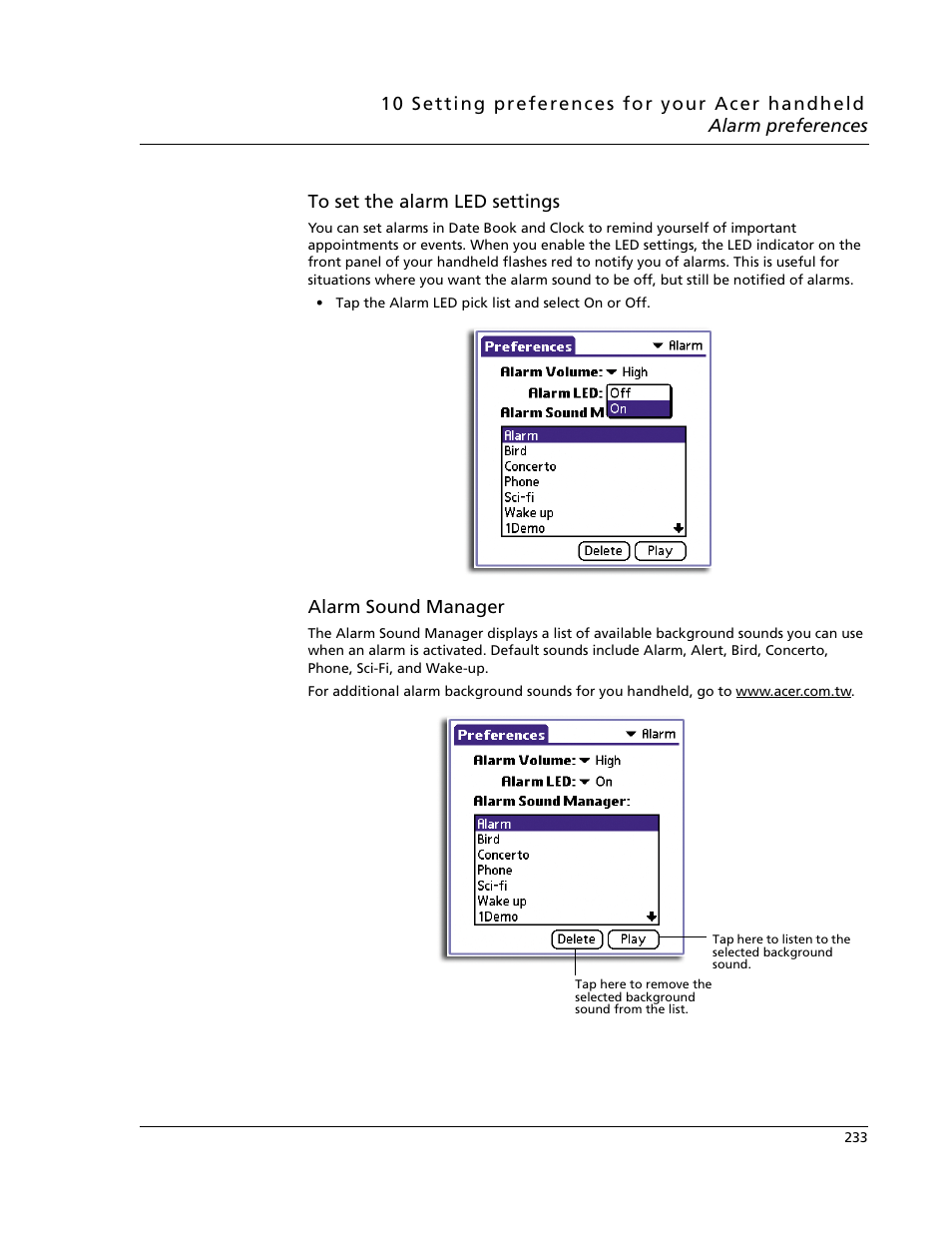 Acer s60 User Manual | Page 245 / 296