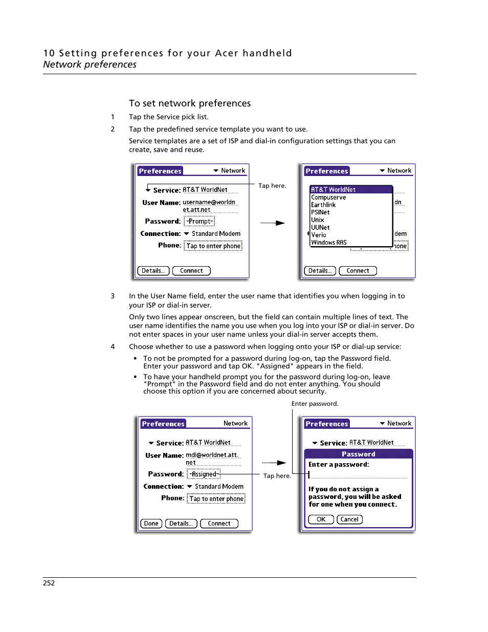 Acer s60 User Manual | Page 264 / 296