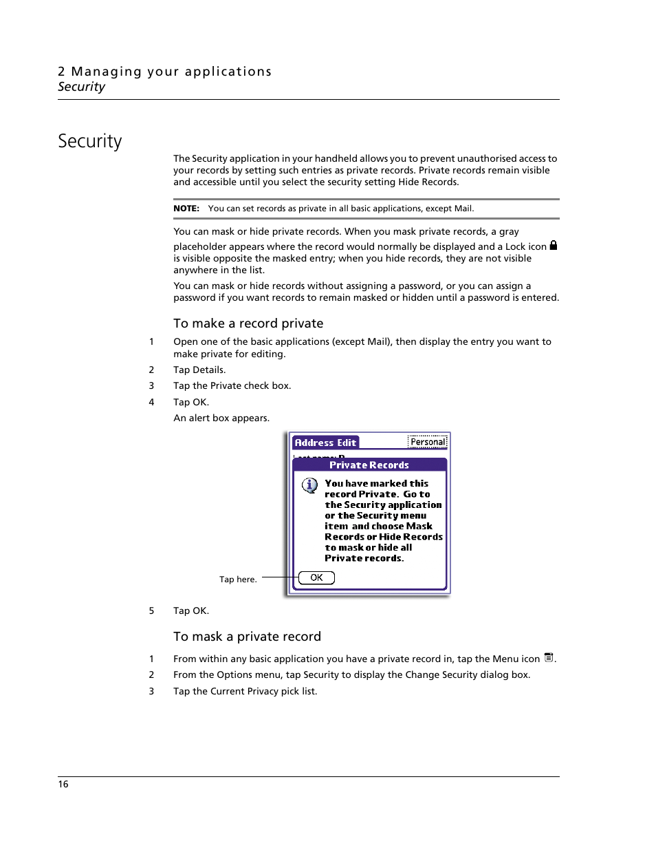 Security | Acer s60 User Manual | Page 28 / 296