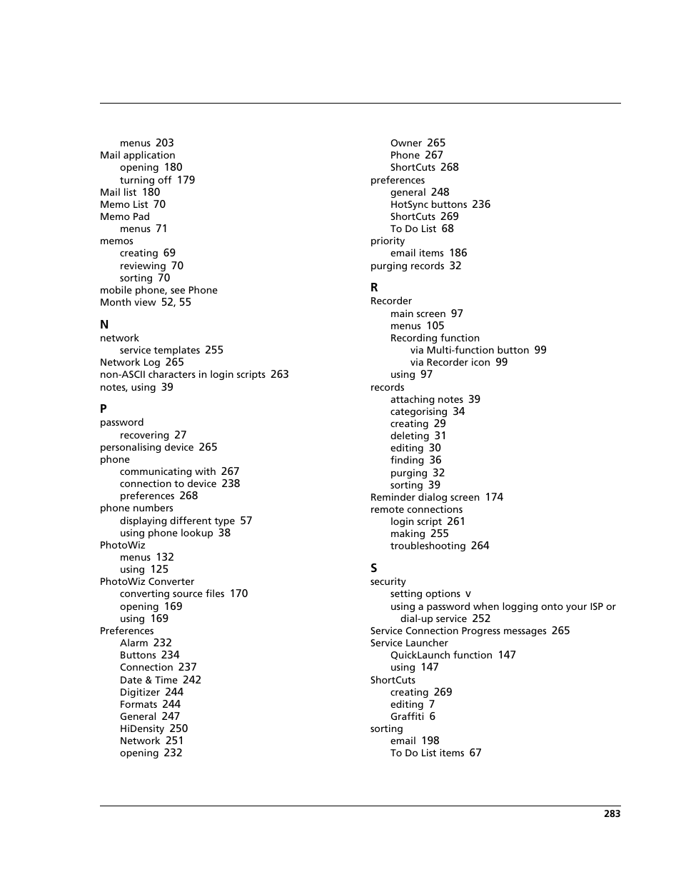 Acer s60 User Manual | Page 295 / 296