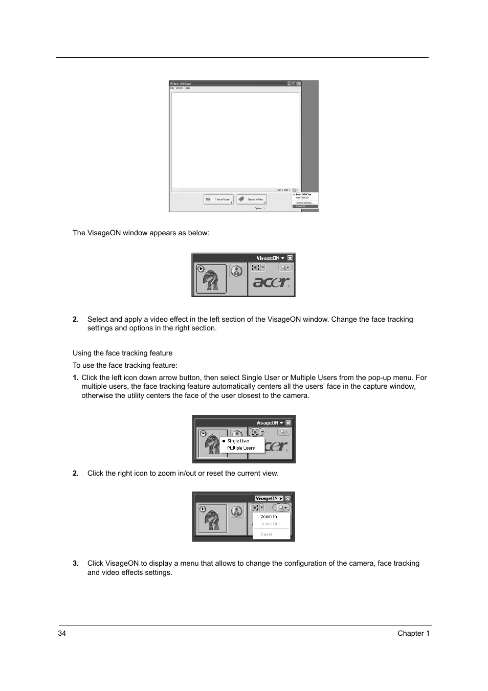 Acer 3250 User Manual | Page 42 / 124