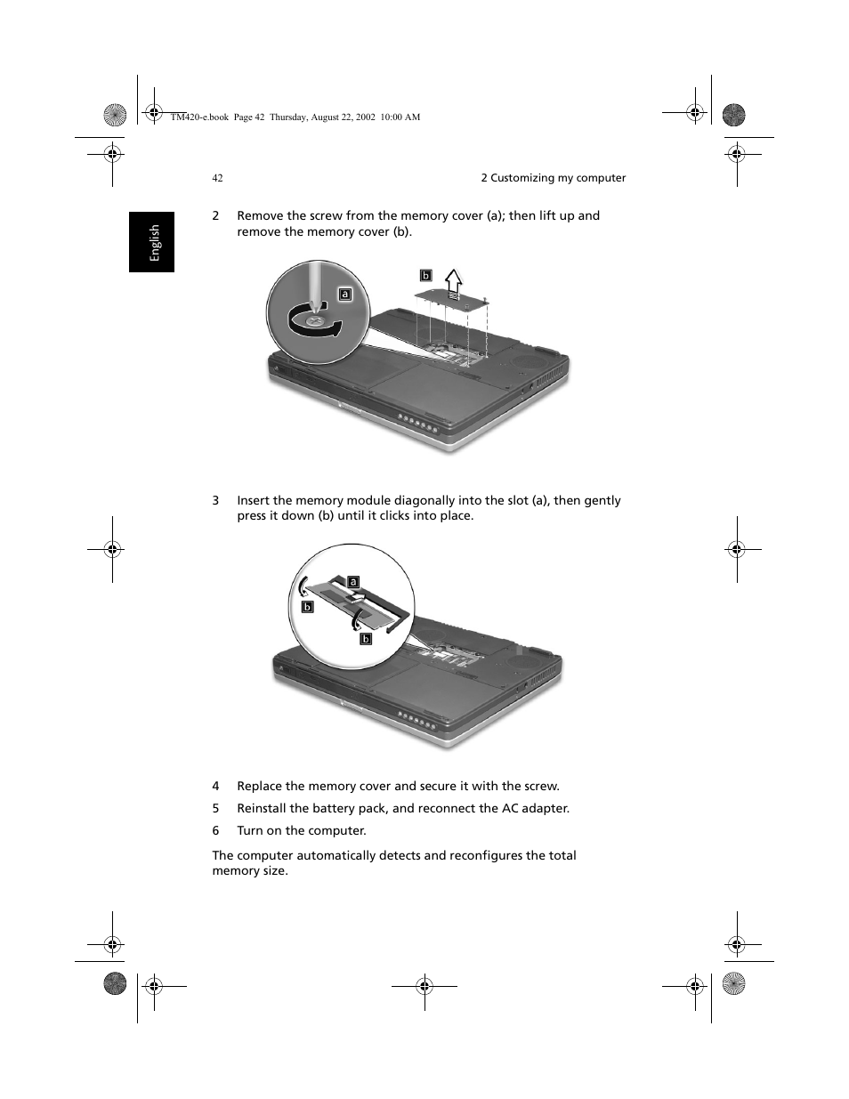 Acer 420 series User Manual | Page 50 / 78