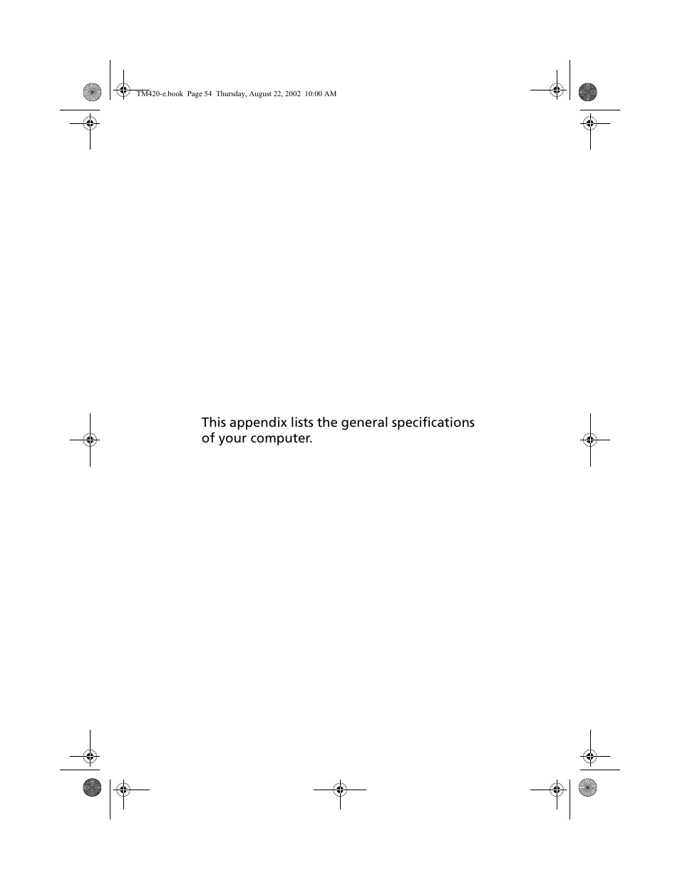 Acer 420 series User Manual | Page 62 / 78