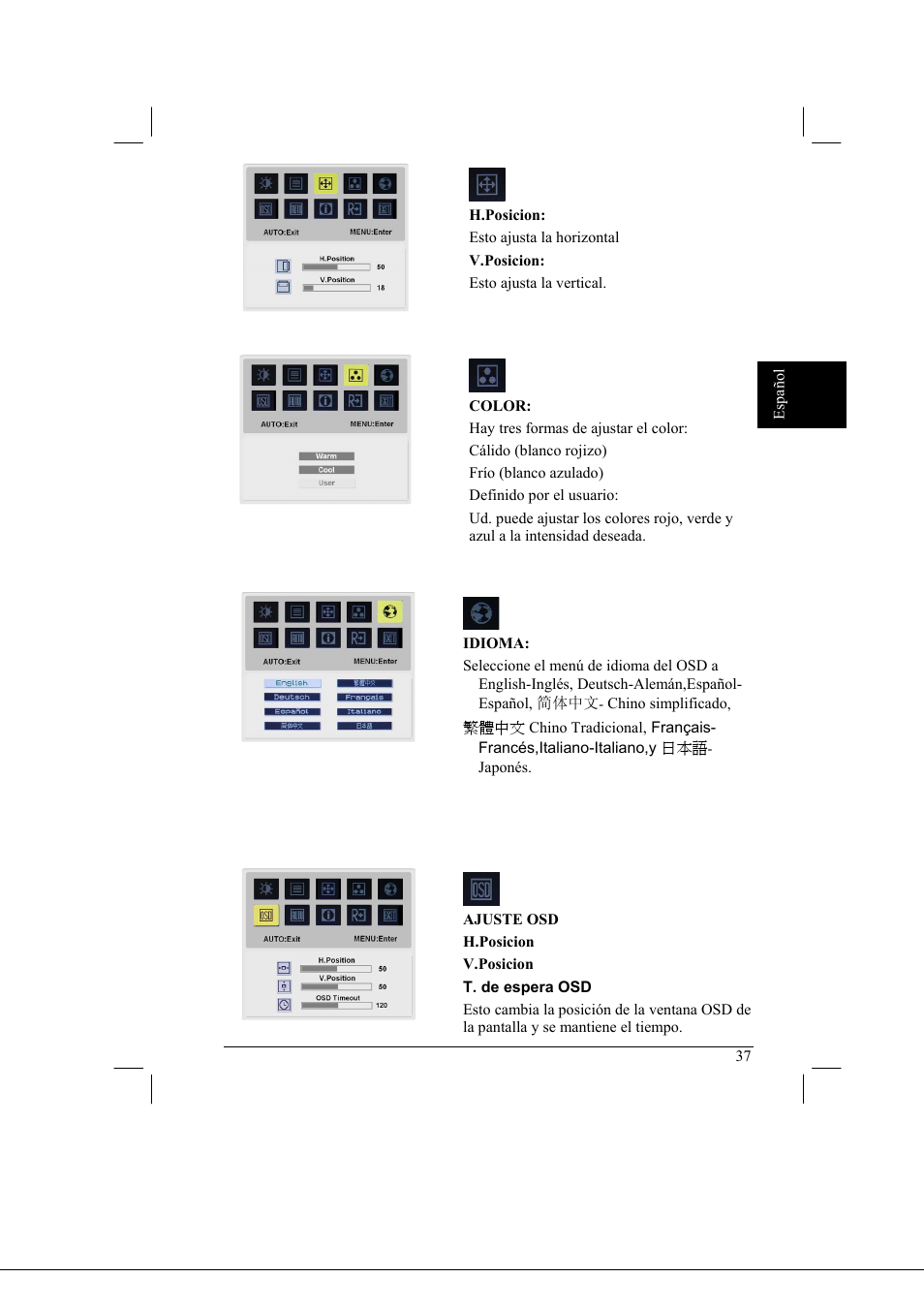 Acer AL2021 User Manual | Page 37 / 130