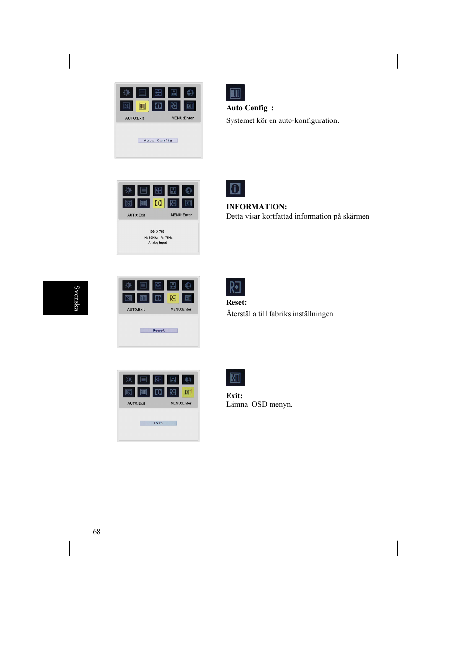Acer AL2021 User Manual | Page 68 / 130