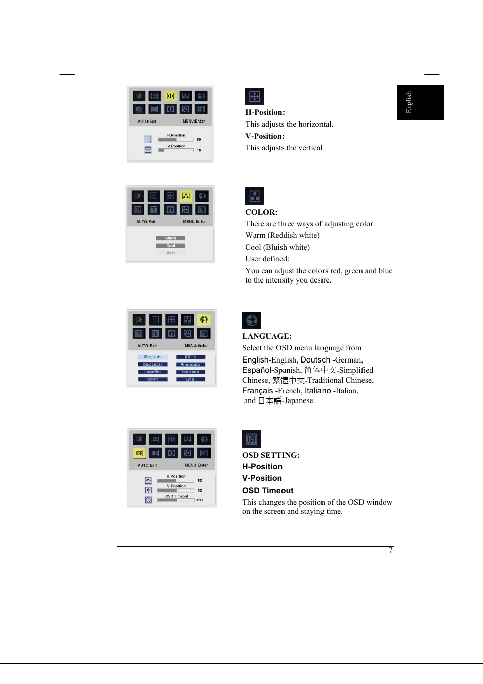 Acer AL2021 User Manual | Page 7 / 130