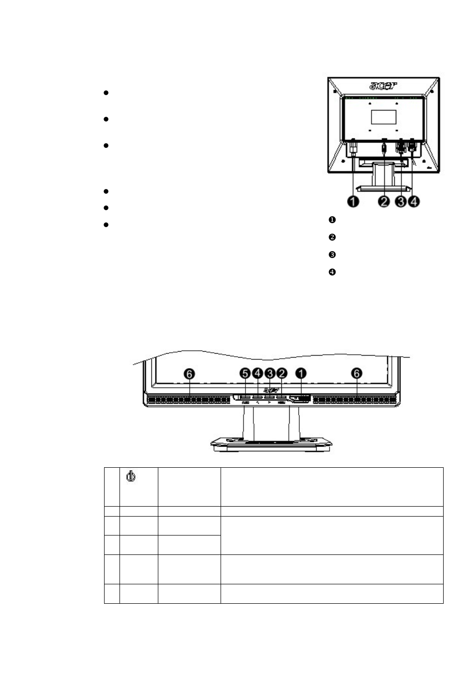 Acer AL1917C User Manual | Page 4 / 10