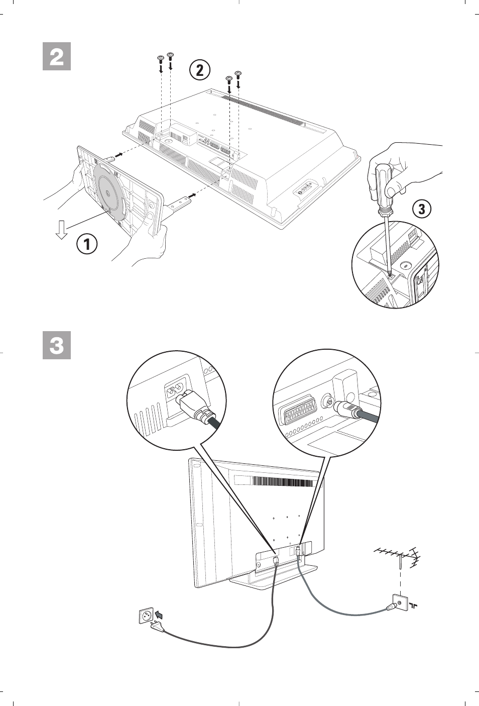 Philips Téléviseur à écran large User Manual | Page 3 / 62